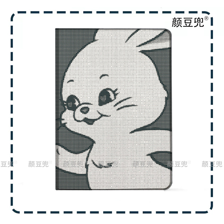 New Jeans女团 兔子周边Air6 7 8皮套13寸ipad10.2适用air4/57第11代三折书本保护壳pro11笔槽mini67小米6 78