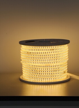 88灯超亮2835中性光4000K工程家用自然光软线灯带led灯条防水220v