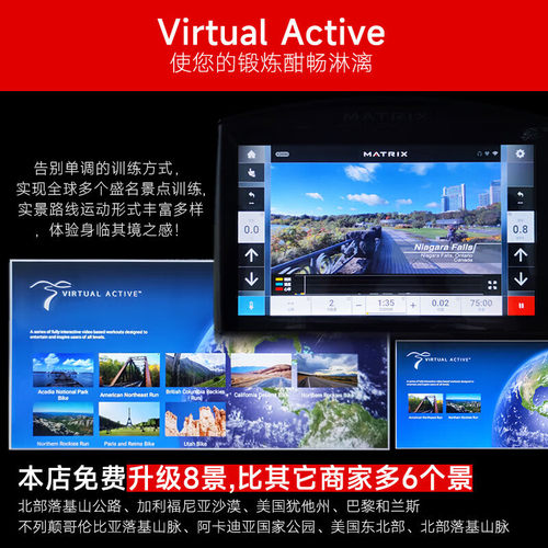 乔山椭圆机 原装进口椭圆仪太空漫步商用健身器材E30XIR