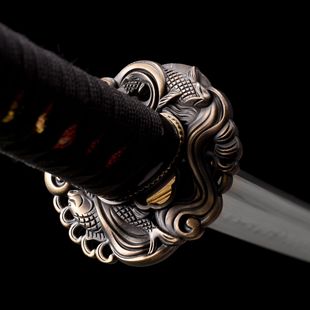 金属制刀剑手工锻打太刀加长T10烧刃影视长刀硬宝剑指挥刀未开刃