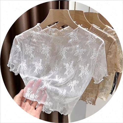 薄款透明蕾丝打底衫女夏吊带裙内模型制作工具/辅料耗