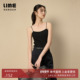 朗姿集团LIME莱茵简约细吊带内搭背心25夏多色螺纹显瘦针织打底