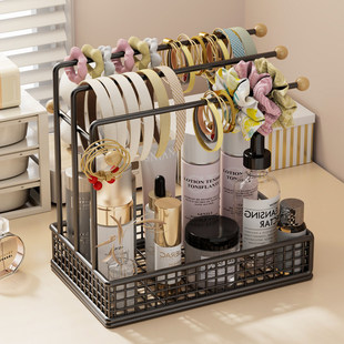 发饰收纳神器发箍整理架大容量手串发夹展示架铁艺儿童头绳发圈架