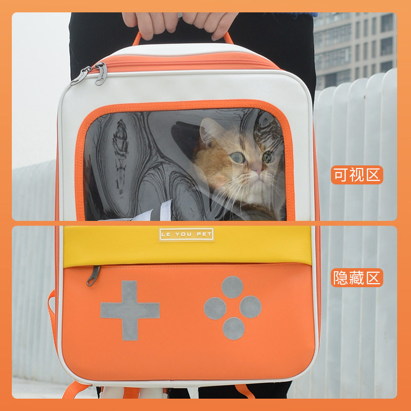 直销新款时尚猫包宠物双肩背包