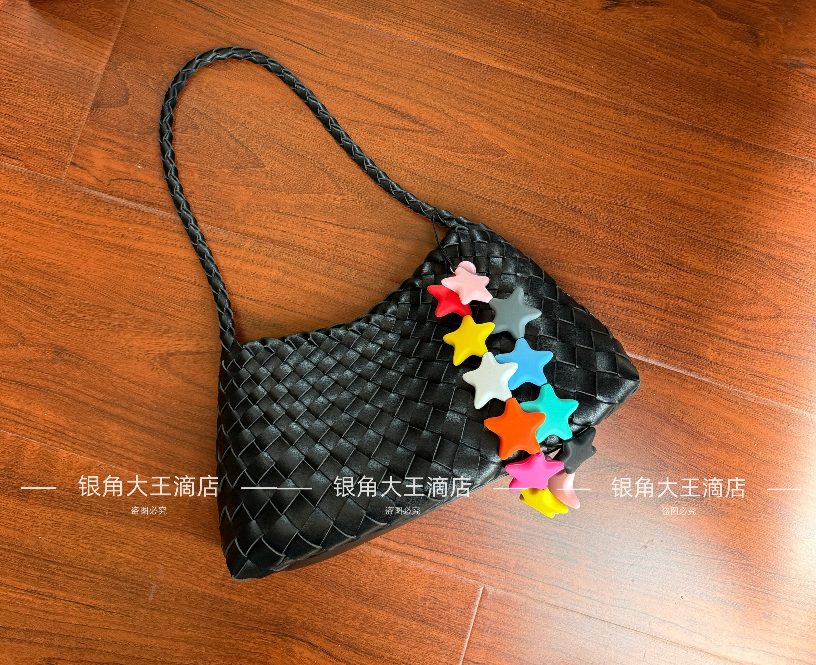 「银角大王」法式复古编织月牙包！百搭ins单肩包！（不含挂件）,箱包皮具/热销女包/男包,通用款女包,淘宝优惠券,粉丝福利购,淘宝优惠卷