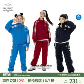 女春秋2026新款 套装 儿童休闲运动大童 女童卫衣卫裤 日本LIV童装