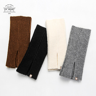 Livheartkids 针织袜套堆堆袜女童2025新款修饰腿型大童短筒袜女