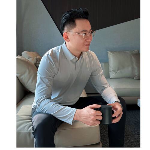 『功德圆满4.0』早春新款男士圆弧领长袖/短袖Polo衫雅致修身 LT3