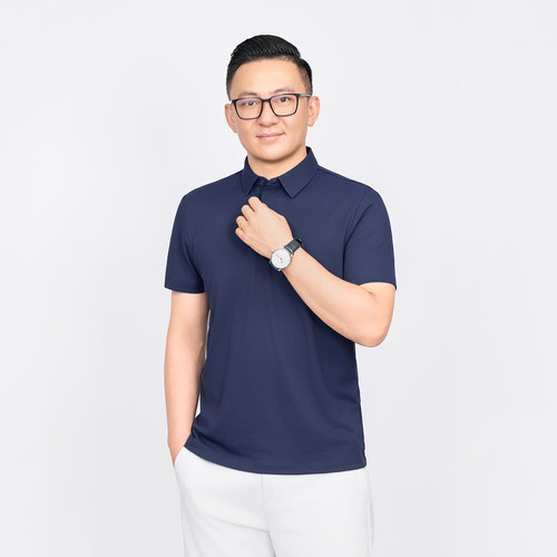 夏季短袖日常按扣POLO衫夏季新品