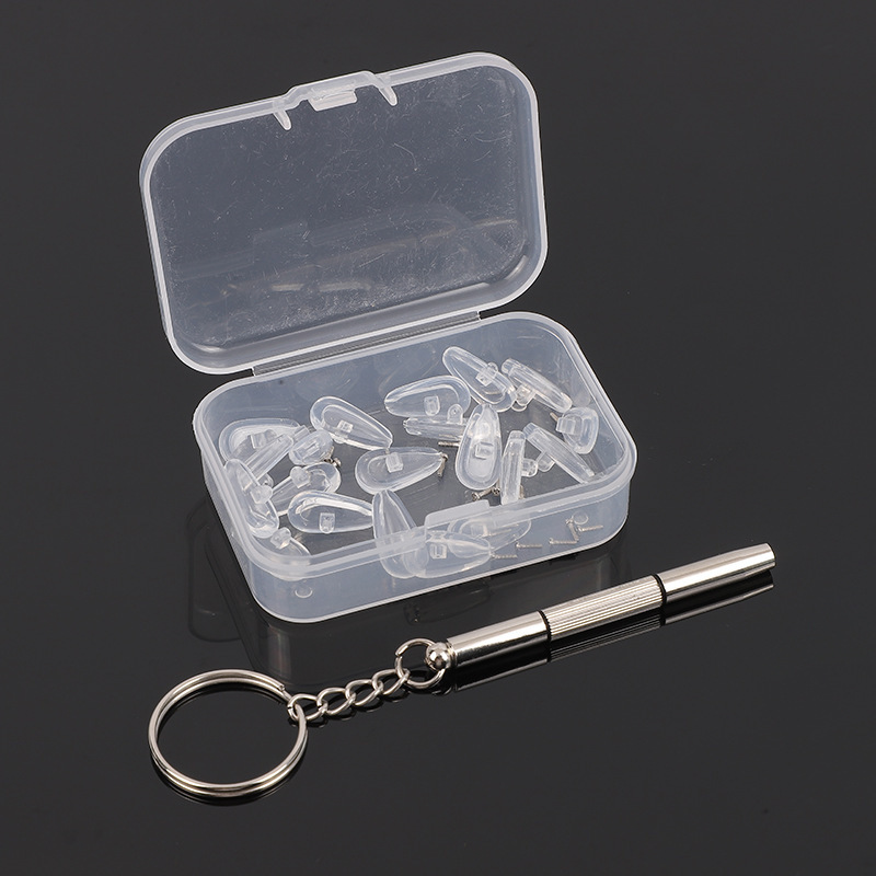 眼镜鼻托鼻垫硅胶超软配件气垫片