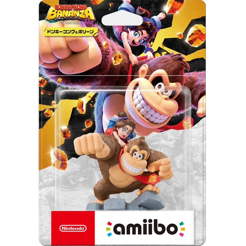 预售 任天堂Switch NS2 咚奇刚蕉力全开amiibo 宝琳大金刚森喜刚