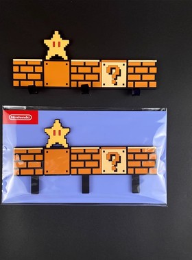 现货包邮 超级马力欧 马里奥特典磁铁冰箱贴挂钩 任天堂正品周边