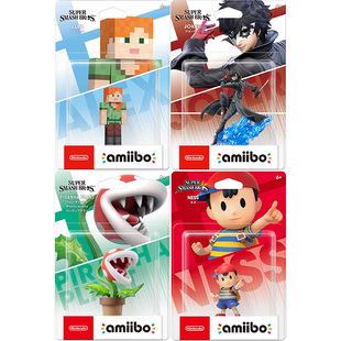现货包邮 任天堂全明星大乱斗amiibo 嘘嘘鬼 ALEX 奈斯 正版周边
