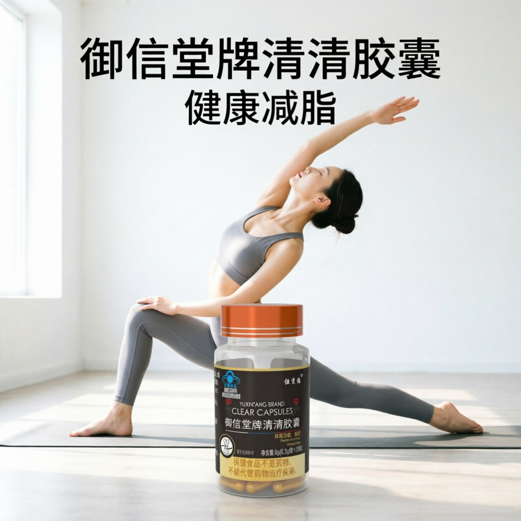 御信堂牌清清胶囊左旋肉碱肥胖减重夏天瘦中年产后发福燃脂掉秤快