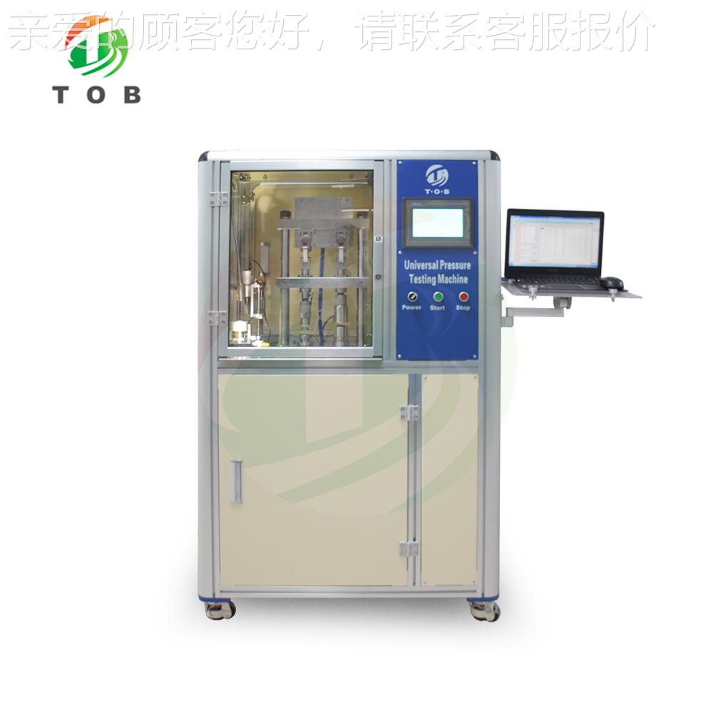 工两位锂电池及帽压盖力电检测机 锂池TOB-CID-壳气密性检测仪