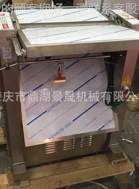 厂供应去猪皮RYK机类JS-35猪肉扒皮机剥猪肉皮机肉4制作设工备