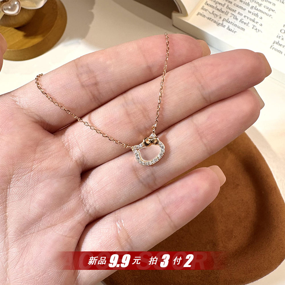 凯蒂猫HelloKitty项链女高级轻奢