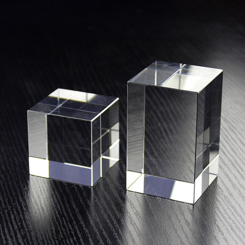水晶玻璃底座可内雕刻字logo