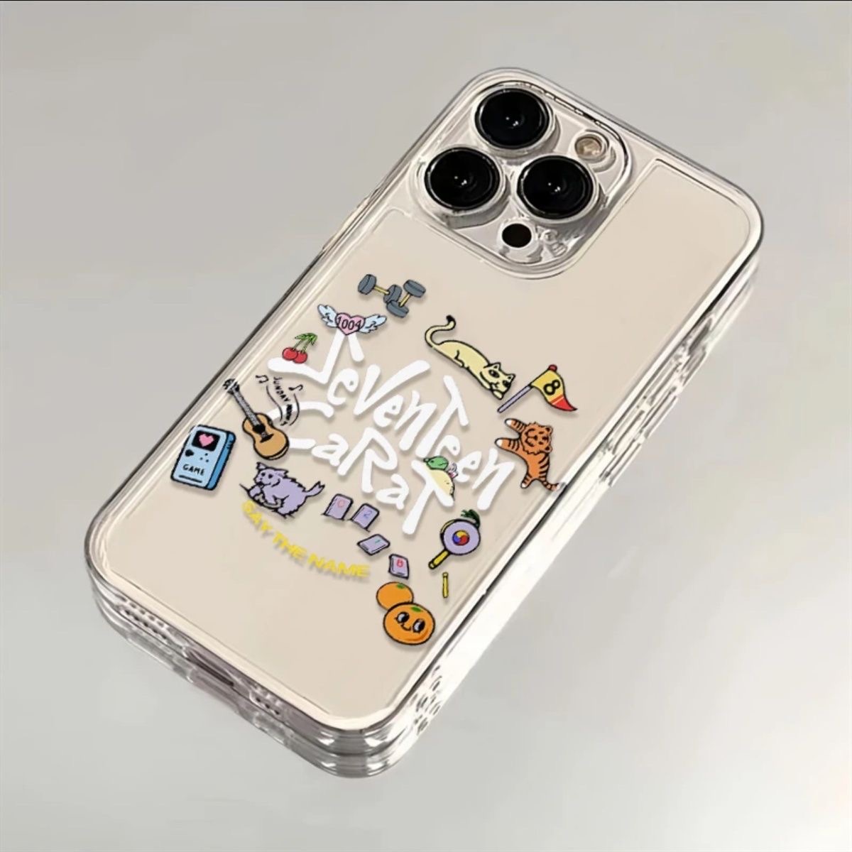 seventeen新款手机壳适用于苹果iPhone15手机壳iPhone14pro防摔一加xr华为mate60透明vivo小米oppo荣耀100