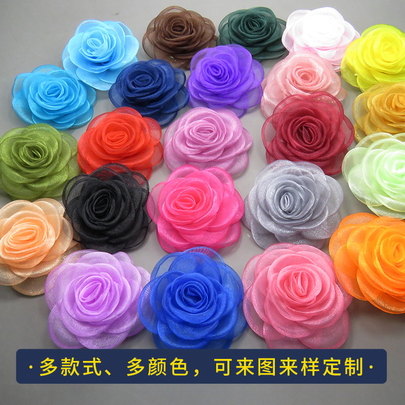 新款饰品女百搭山茶花彷