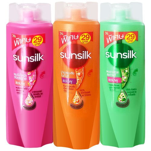 保税仓发货泰国正品sunsilk夏士莲洗发水护发素110ml 便携装