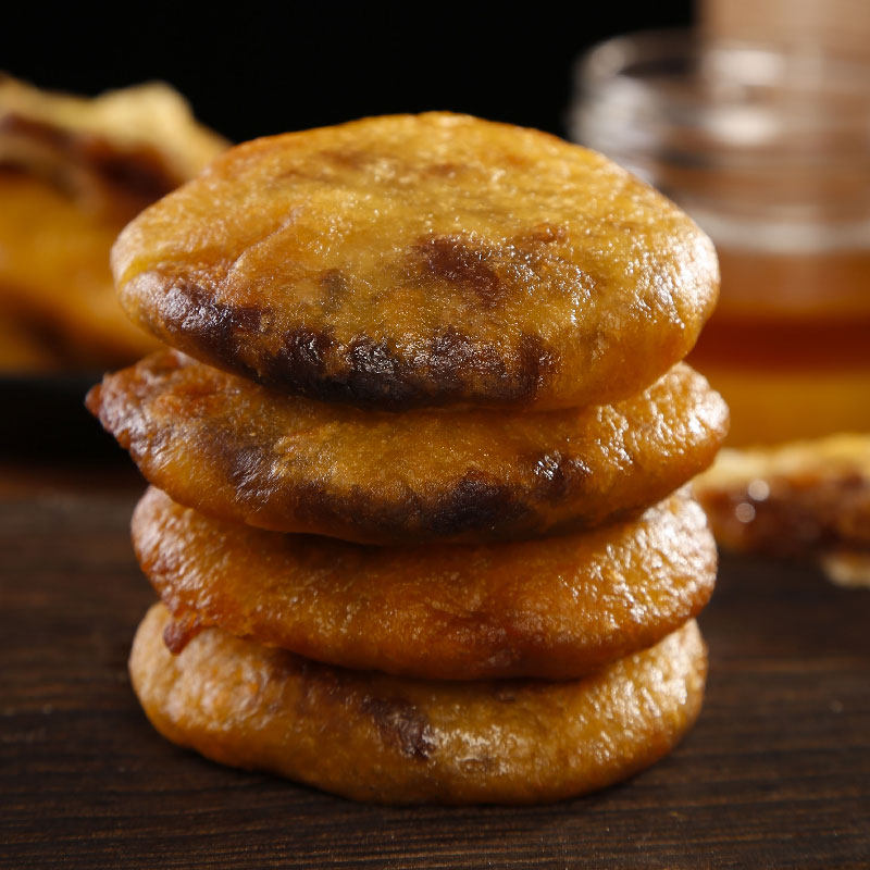 陇禾源油糕红糖流夹心脆皮油糕甘肃特产小吃糕点油炸糕点红糖点心