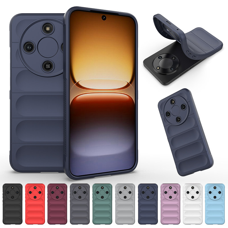 适用荣耀x70手机壳MTN一AN80硅胶保护套Honor X70外壳RY叉七十幻盾气囊全包防摔防爆软无线充防油抗污散热款