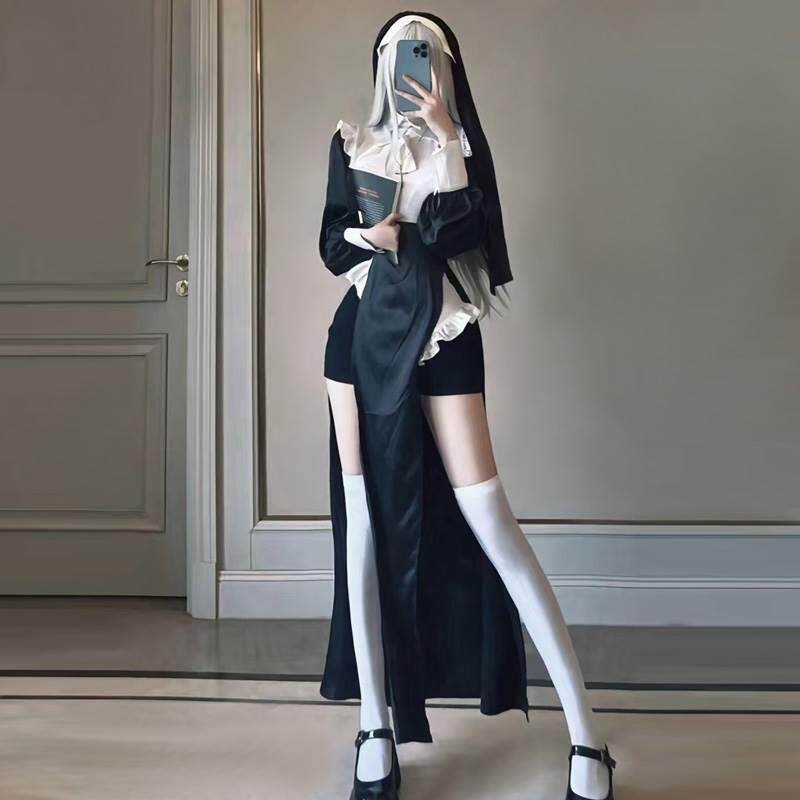 修女服性感紧身变装显瘦