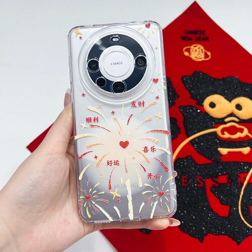爱心烟花适用华为mate70新年60pr