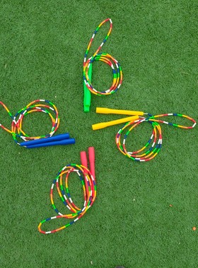 绳飞扬竹节跳绳（成人款）老传统体育锻炼健身超耐磨高抗寒竹节