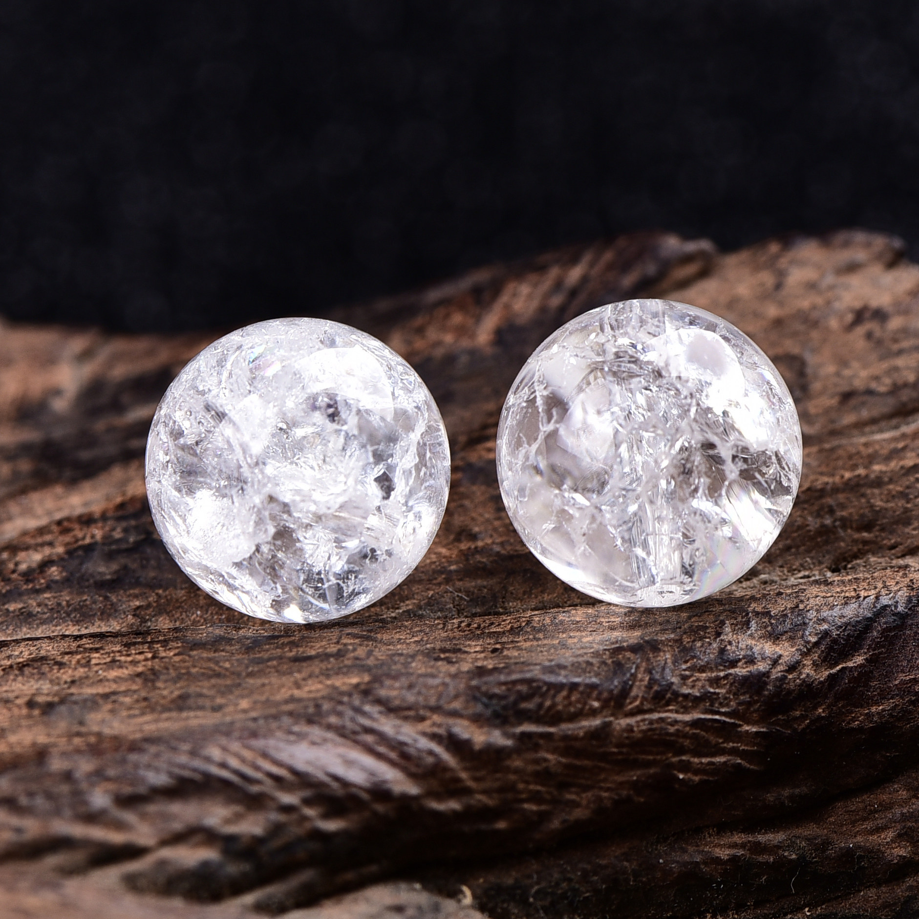 白水晶白爆花散珠子半成品DIY饰品配件手工编织材料串珠单珠配珠,饰品/流行首饰/时尚饰品新,其他DIY饰品配件,淘宝优惠券,粉丝福利购,淘宝优惠卷