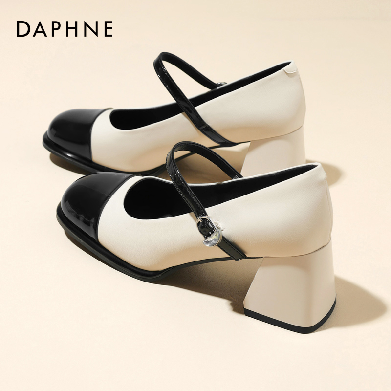 达芙妮爆款推荐！玛丽珍高跟单鞋