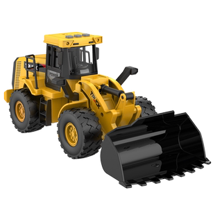 加大号推土车压路机玩具修路车模型工程车仿真声光铲车装载机男孩