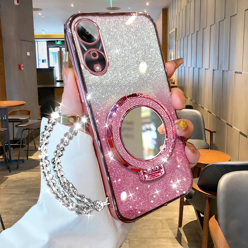 OPPOA1硅胶高档手机壳磁吸支架