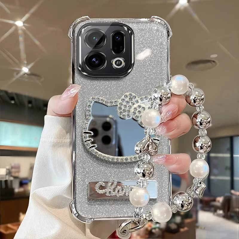 适用于OPPOFindX9女款镜子保护套