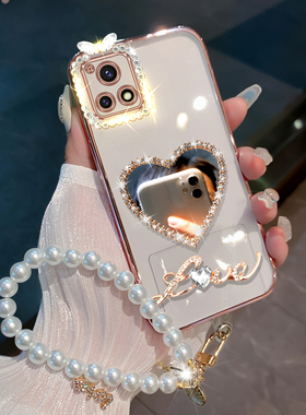 适用于vivoY52s手机壳Y54s网红新款软壳Y31s带镜子防摔V2057A透明超薄V2045A全包镜头V2054A腕带丫52s保护套