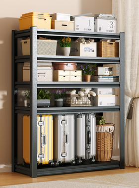 家用置物架落地多层收纳架客厅阳台收纳厨房储藏室杂物整理储物架