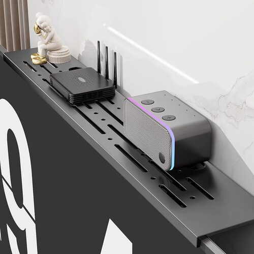 机顶盒置物架顶部显示器支架