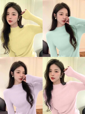 【送运费险】韩系多巴胺针织衫女