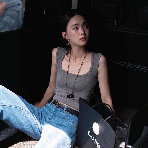 【送运费险】遮副乳纯棉吊带背心