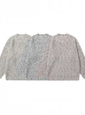 OZGM糯糯宽松毛衣内搭甜美风2025新款男女秋冬chic上衣温柔