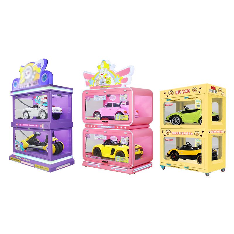 无人看守共享童车柜室内室外智能扫码童车租贷随借随还商用设备