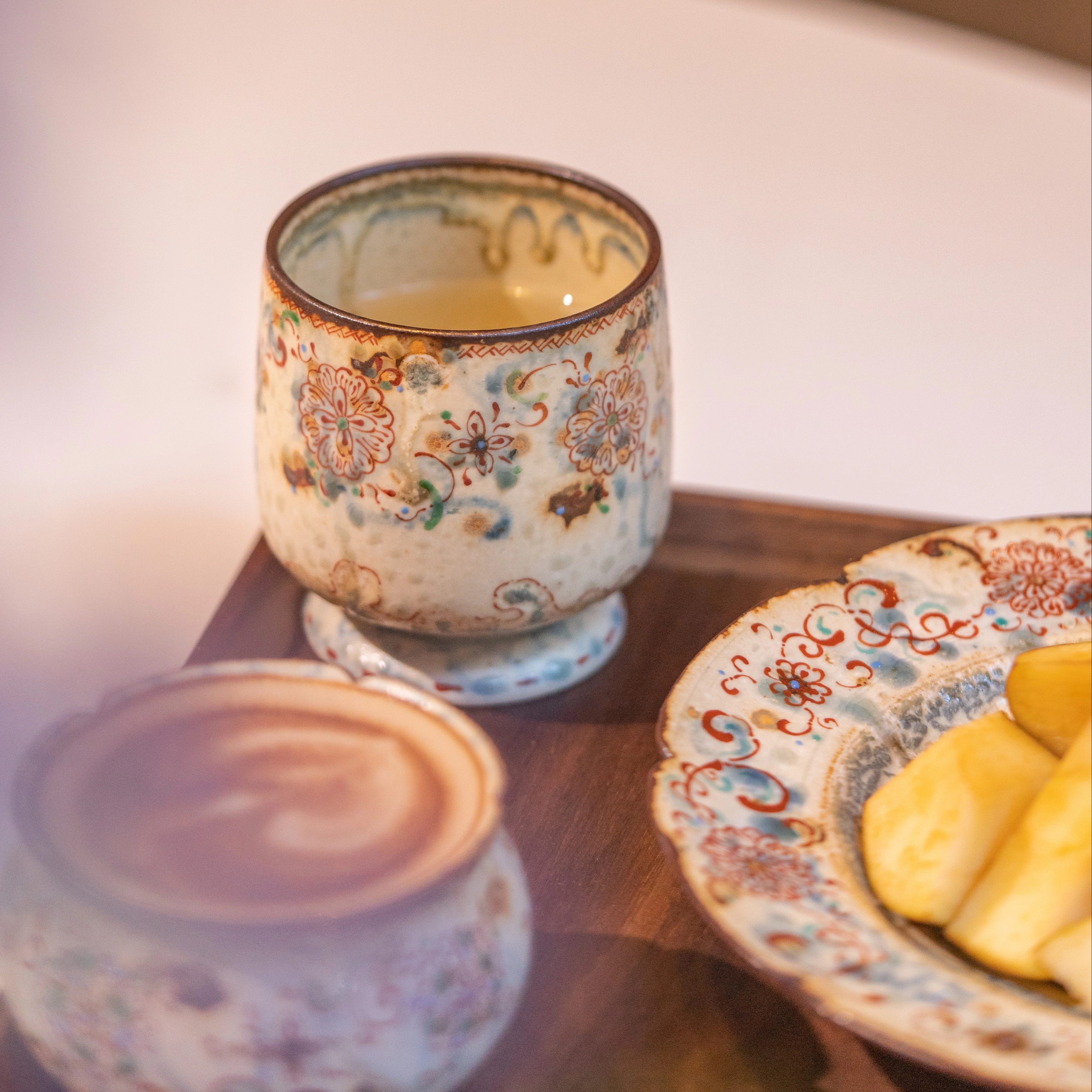 诗瓷集·潮汐咖啡杯 景德镇原创小众设计风轻奢高颜值纯手工茶杯,餐饮具,咖啡杯,淘宝优惠券,粉丝福利购,淘宝优惠卷