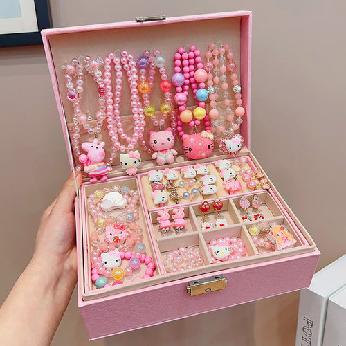 儿童项链手链礼盒小女孩生日礼物