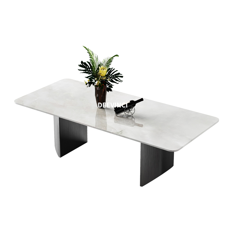 天然皇家白玉奢石餐桌