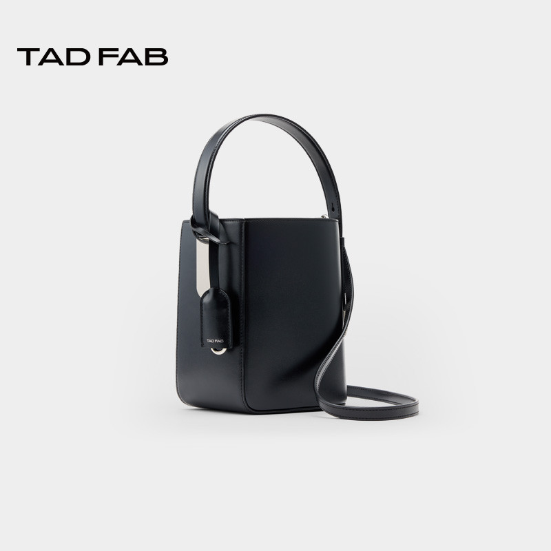 TADFAB单肩斜挎手拎水桶包