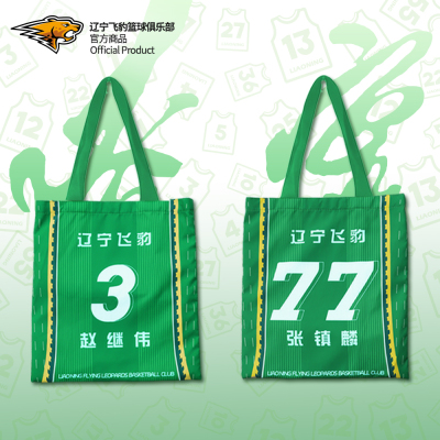 辽篮球员印号款单肩手提包