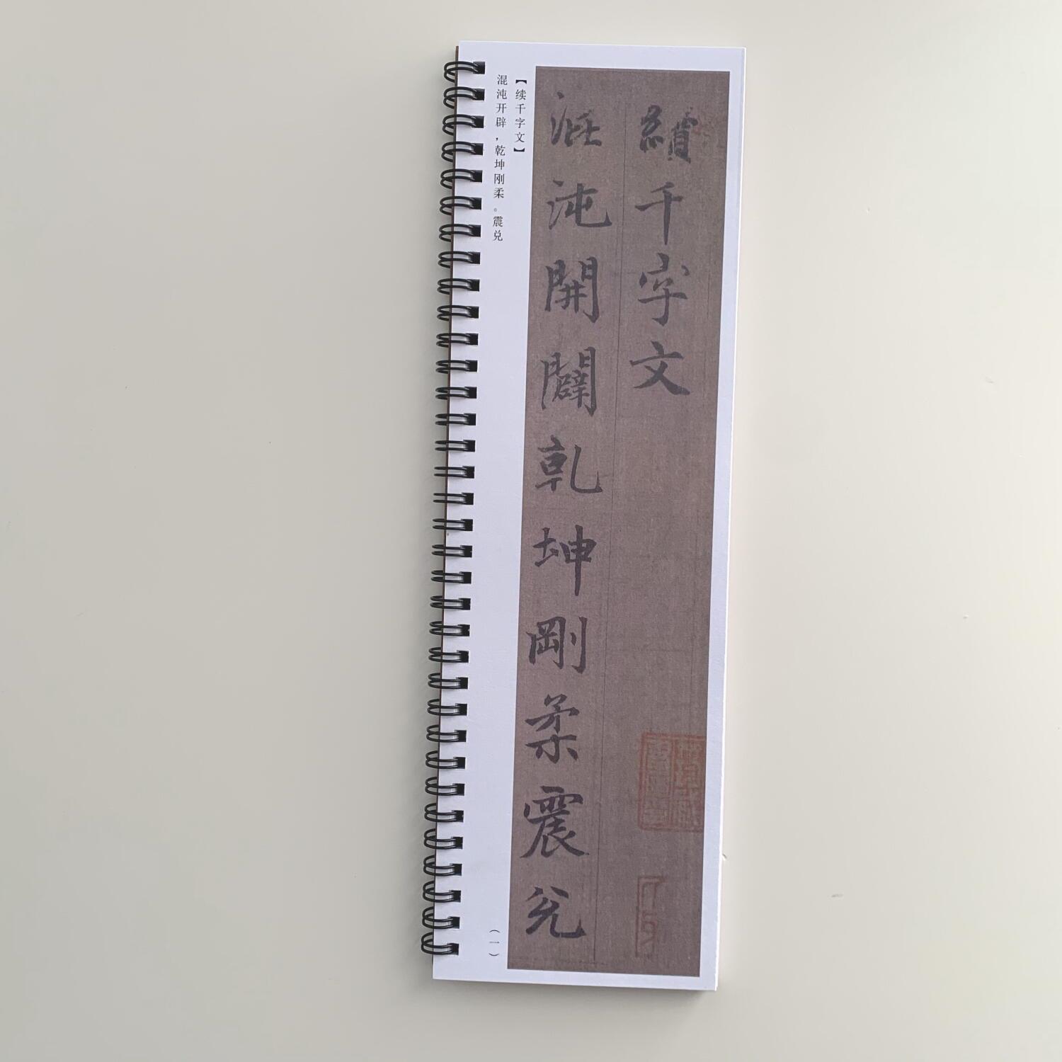 赵孟頫续千字文近距离临摹字帖9605