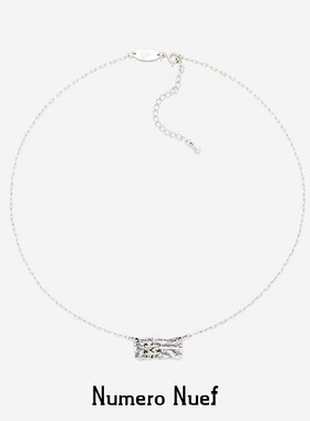 Nuef 古希腊《断章》系列 原创设计诗文锁骨链