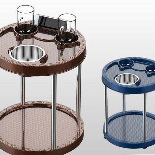 麻将馆棋牌室麻将机茶水架小桌子